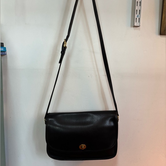COACH 9790 Vintage Black Leather City Bag - Picture 6 of 7